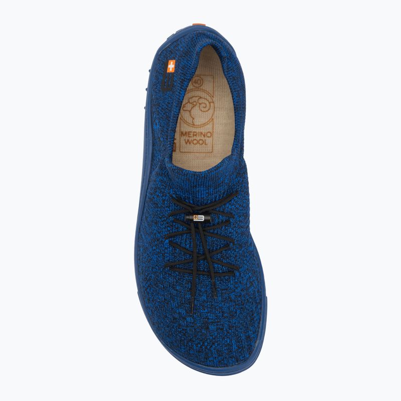 Stivali a piedi nudi da uomo Brubeck Barefoot Merino blu scuro/blu 5