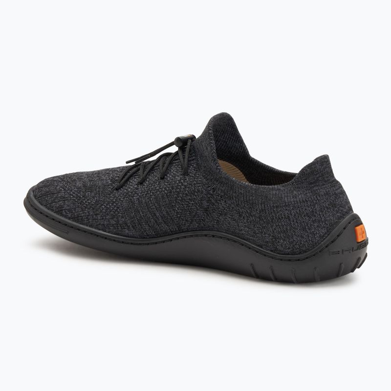 Stivali a piedi nudi da uomo Brubeck Barefoot Merino grafite/nero 3