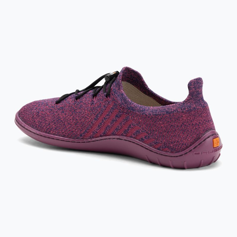 Scarpe a piedi nudi da donna Brubeck Barefoot Merino prugna/fucsia 3