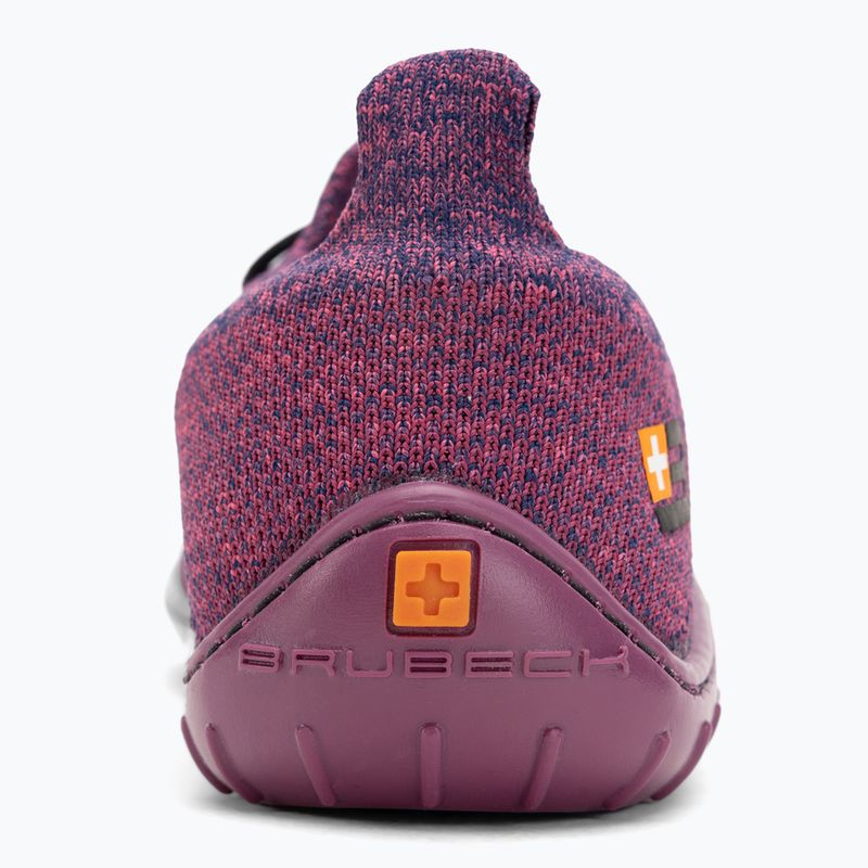 Scarpe a piedi nudi da donna Brubeck Barefoot Merino prugna/fucsia 7
