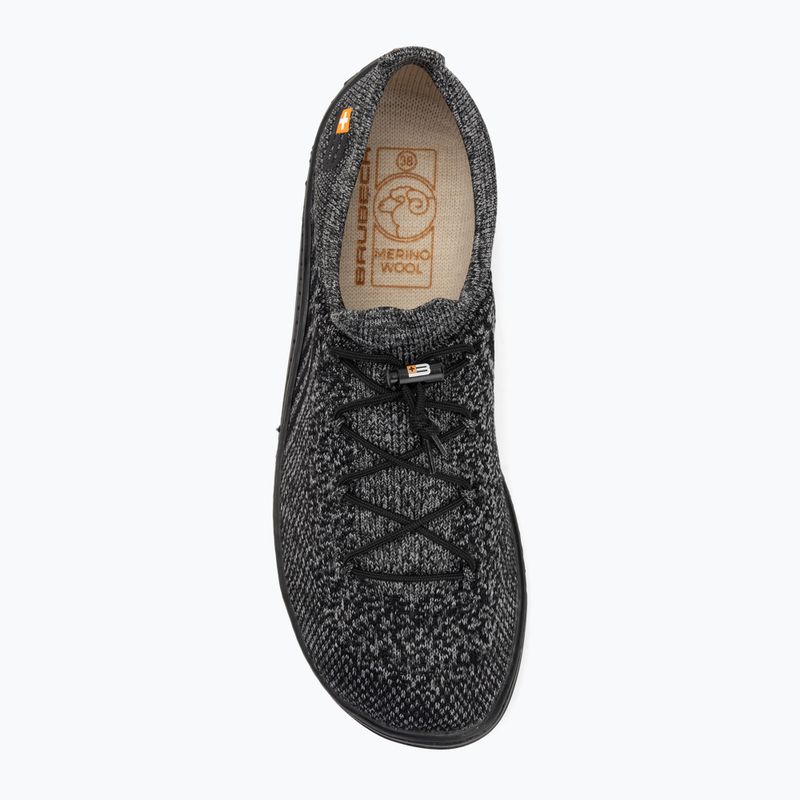 Stivali a piedi nudi da donna Brubeck Barefoot Merino grafite/nero 5
