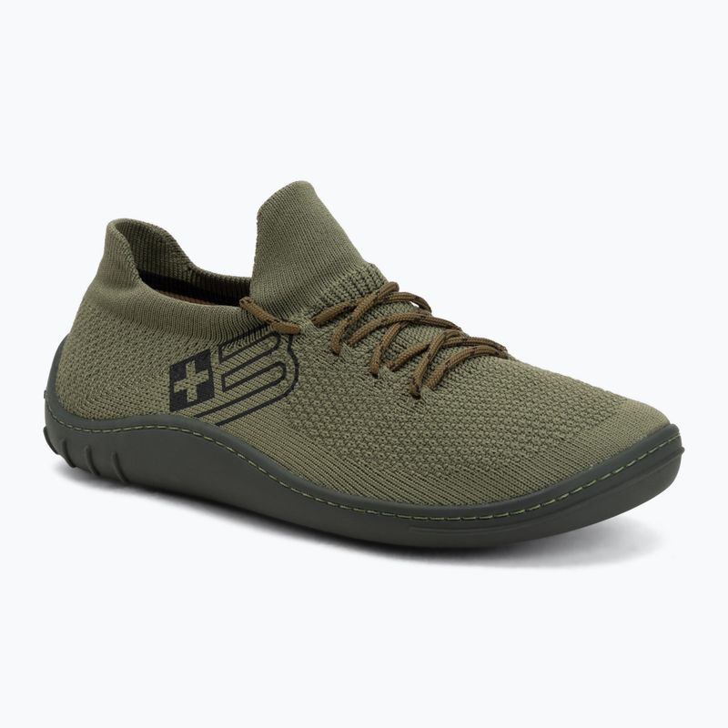Scarpe barefoot uomo Brubeck SH5009M Barefoot Merino khaki/khaki