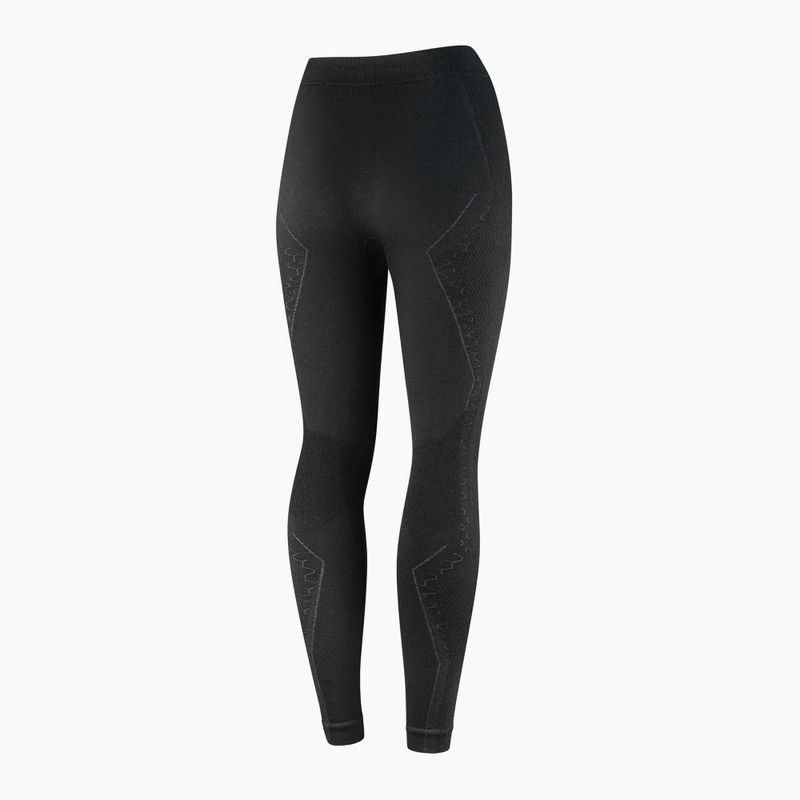 Pantaloni termoattivi da donna Brubeck LE1351 Extreme Merino nero 4