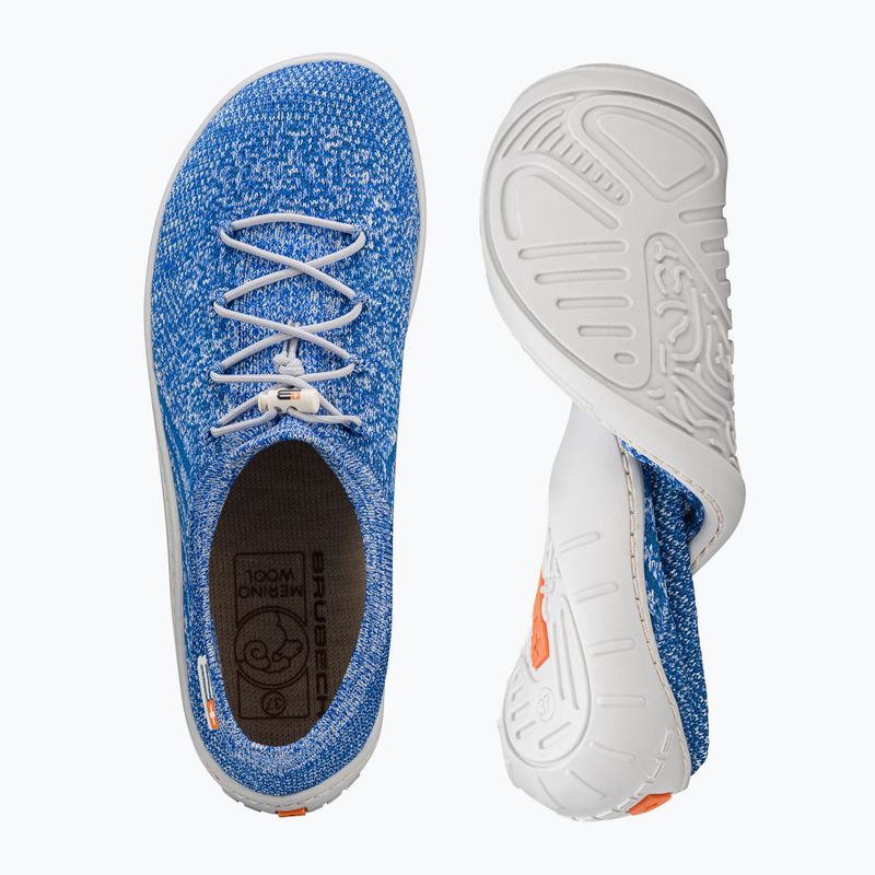 Stivali a piedi nudi da donna Brubeck Barefoot Merino blu chiaro/grigio 11