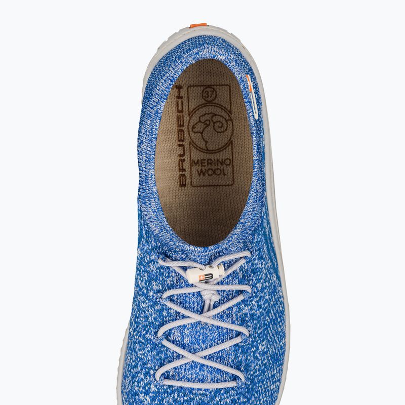 Stivali a piedi nudi da donna Brubeck Barefoot Merino blu chiaro/grigio 14