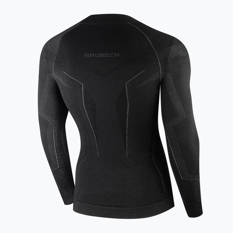 Maglia termica da uomo Brubeck Extreme Merino nero 4