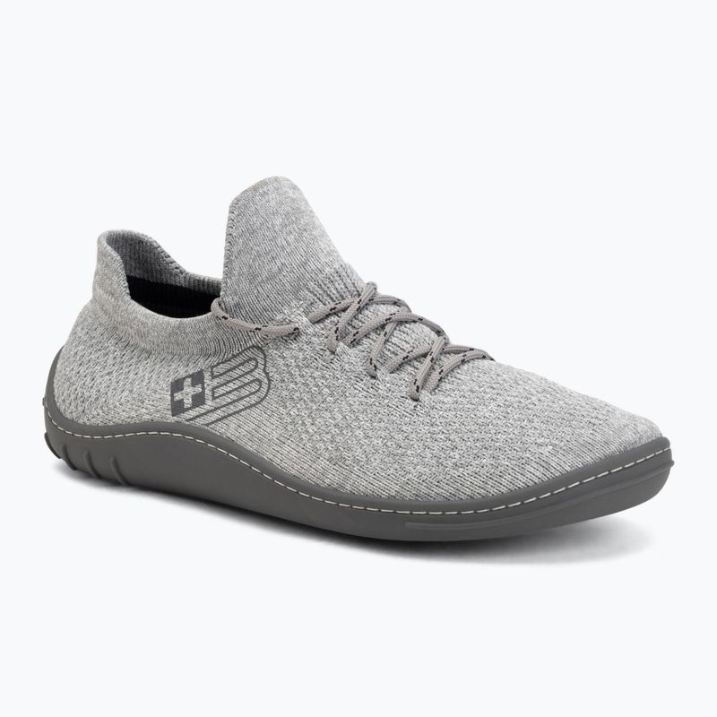 Scarpe barefoot uomo Brubeck SH5009M Barefoot Merino light gray/graphite