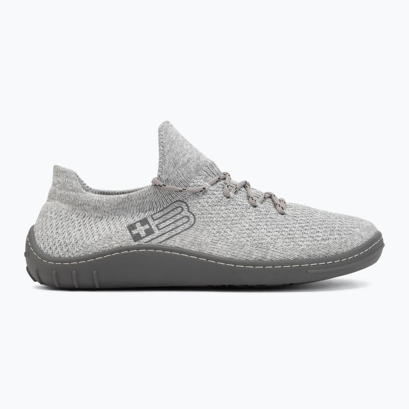 Scarpe barefoot uomo Brubeck SH5009M Barefoot Merino light gray/graphite 2