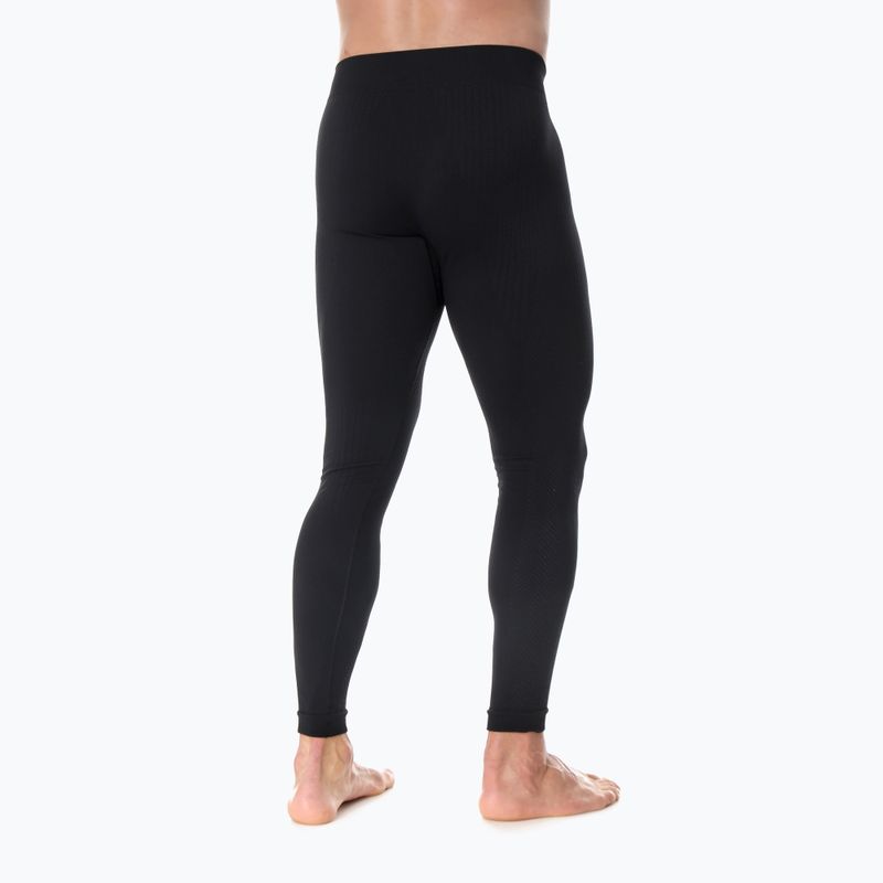 Pantaloni termoattivi da uomo Brubeck LE13060 Extreme Thermo nero 2