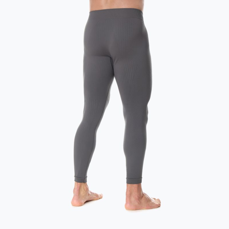 Pantaloni termoattivi da uomo Brubeck LE13060 Extreme Thermo grigio scuro 2