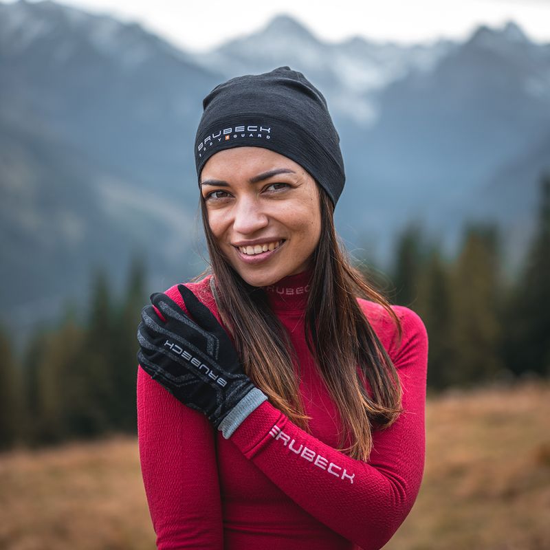 Maglia termica da donna Brubeck Extreme Thermo bordeaux 8