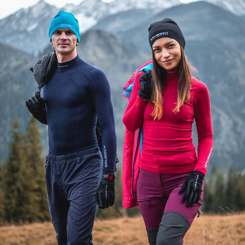 Maglia termica da donna Brubeck Extreme Thermo bordeaux 9