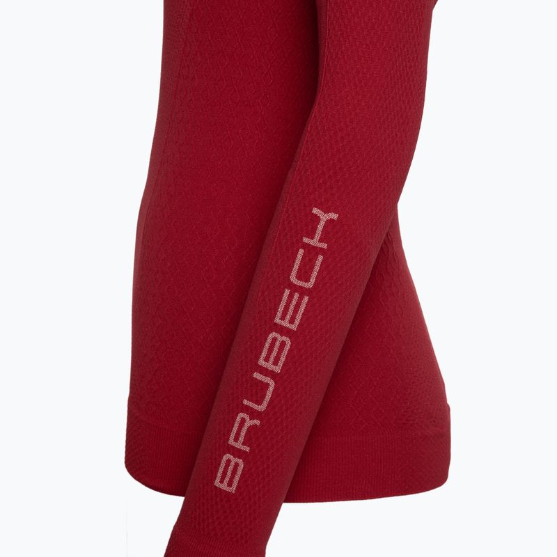 Maglia termica da donna Brubeck Extreme Thermo bordeaux 7