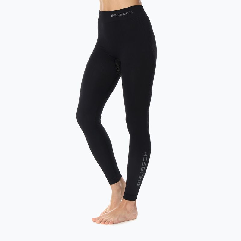 Pantaloni termoattivi da donna Brubeck LE13050 Extreme Thermo nero