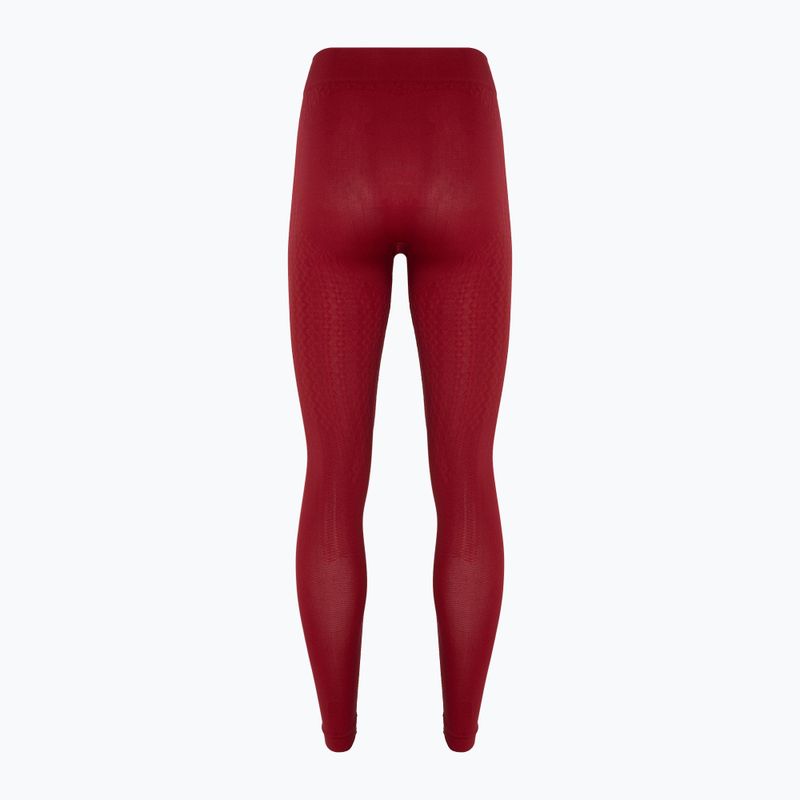 Pantaloni termoattivi da donna Brubeck LE13050 Extreme Thermo bordeaux 4