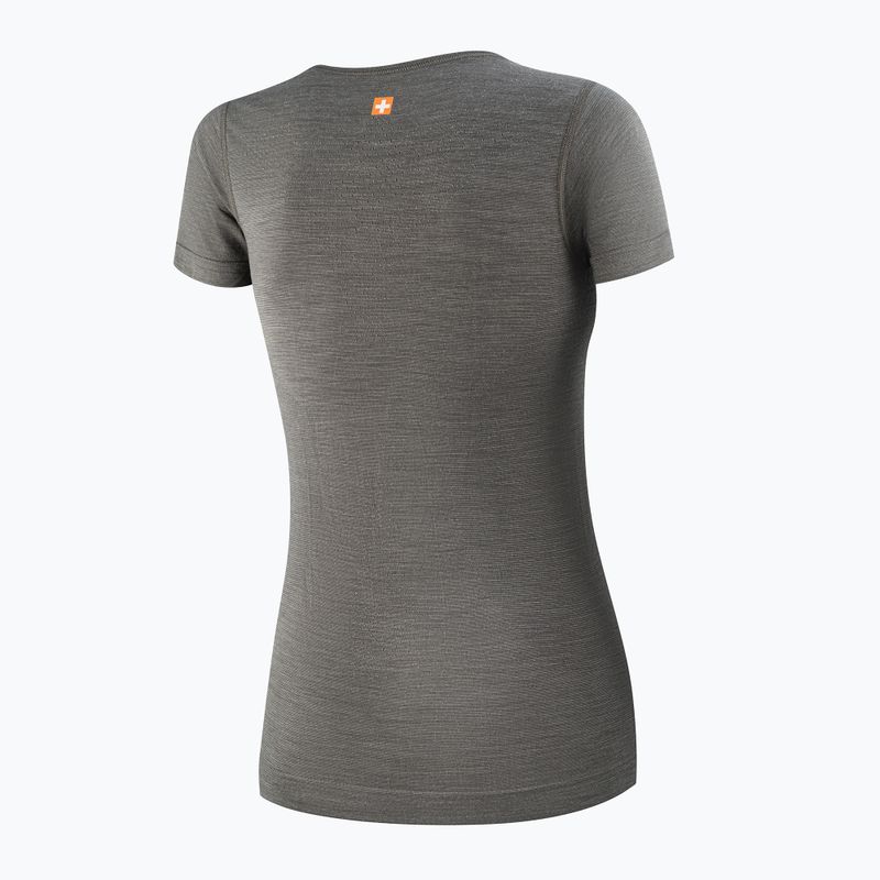 Maglia termica da donna Brubeck Outdoor Merino Wool Pro SS grey/deer 4