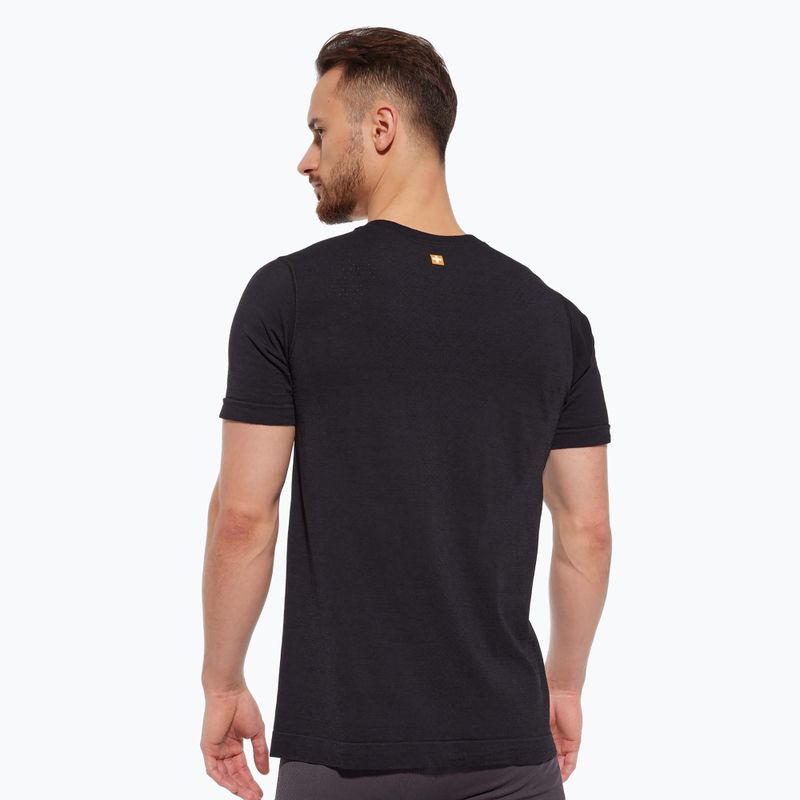 Maglia termica da uomo Brubeck Outdoor Merino Wool Pro SS black/bear 2 2