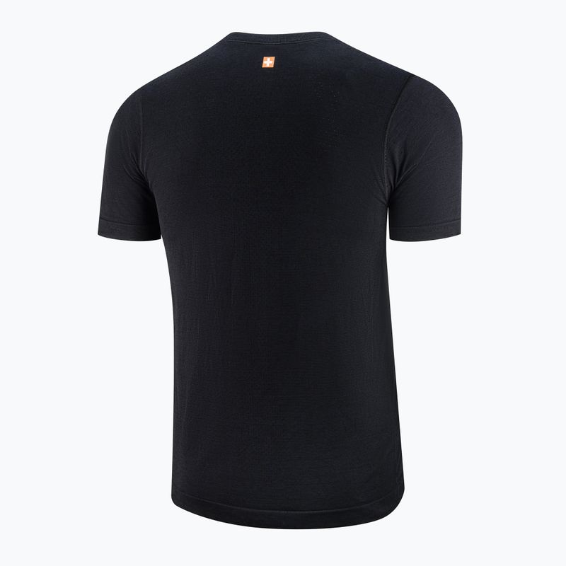 Maglia termica da uomo Brubeck Outdoor Merino Wool Pro SS black/bear 2 4