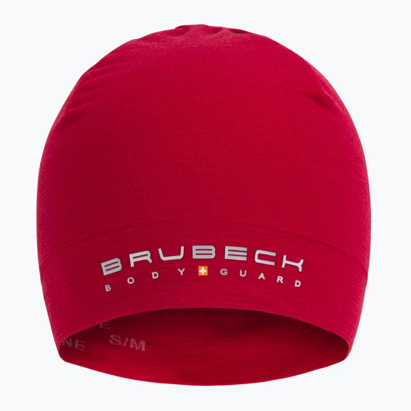 Brubeck HM10180 Berretto termico Extreme Wool bordeaux 2