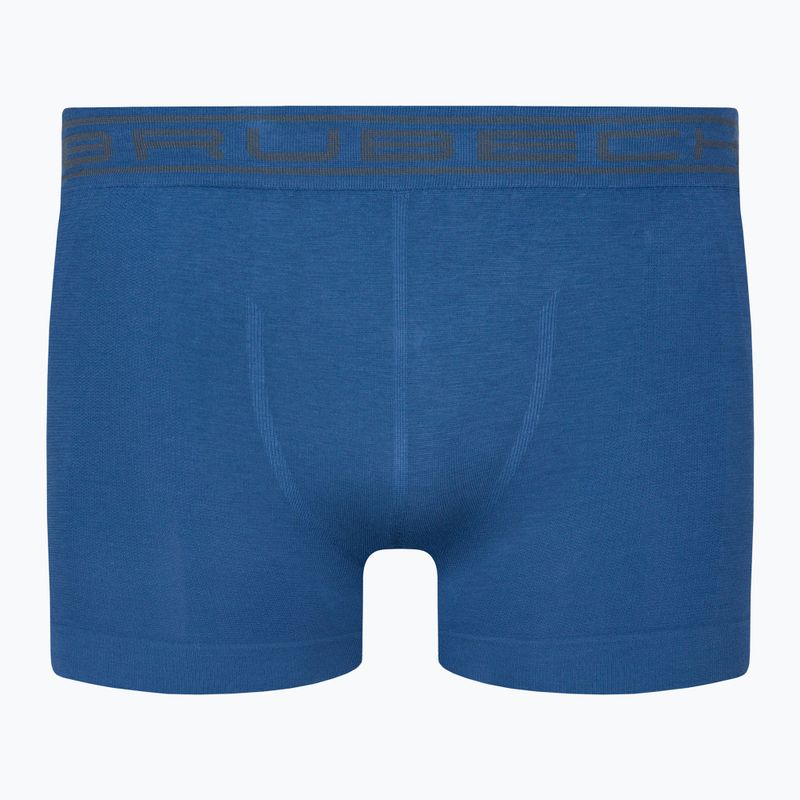 Boxer termico da uomo Brubeck BX00501A Comfort Cotone blu