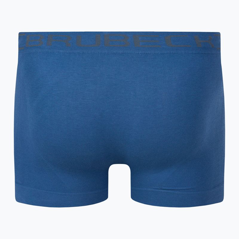 Boxer termico da uomo Brubeck BX00501A Comfort Cotone blu 2