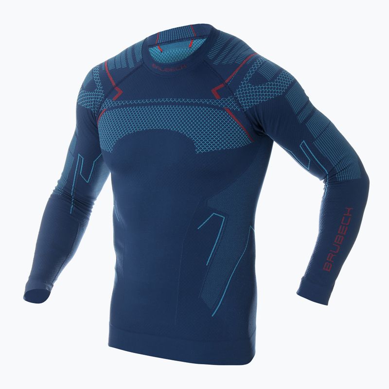 Maglia termica da uomo Brubeck Thermo jeansowy 3