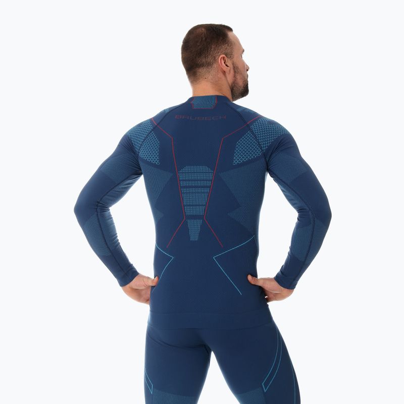 Maglia termica da uomo Brubeck Thermo jeansowy 2