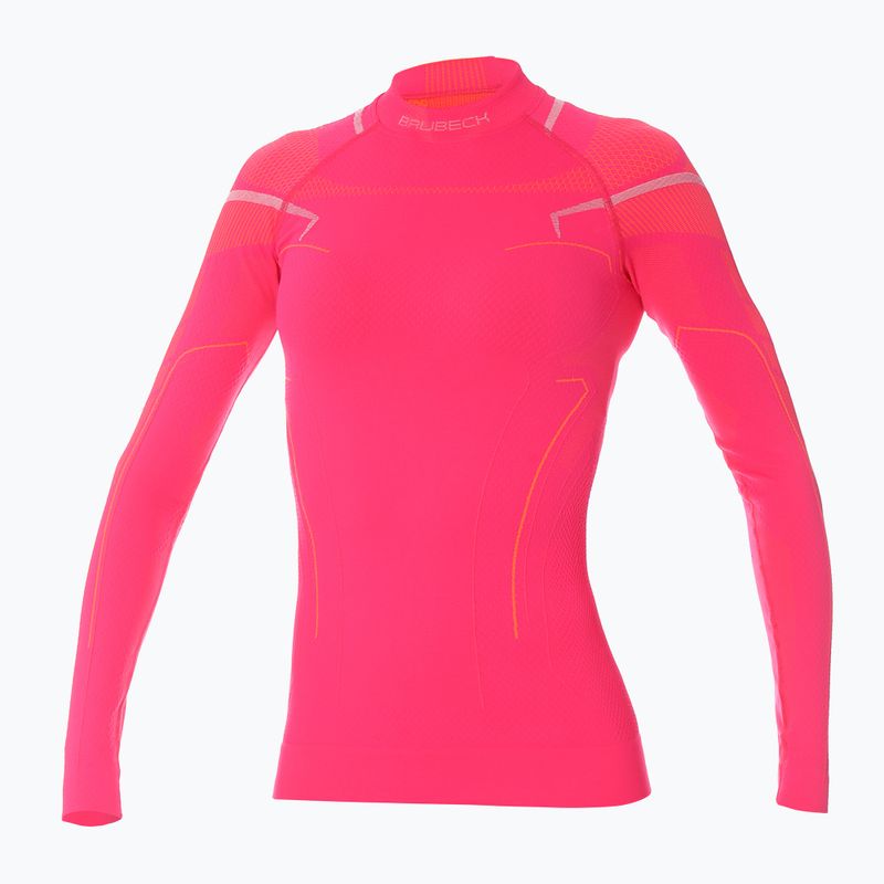 Maglia termica da donna Brubeck Thermo fucsia 3