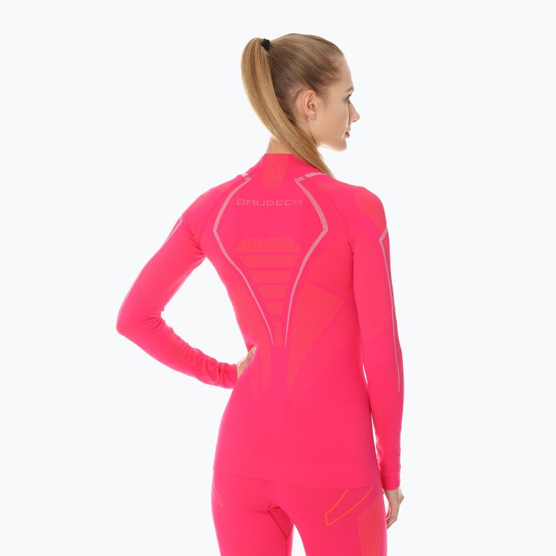 Maglia termica da donna Brubeck Thermo fucsia 2