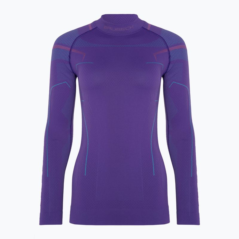 Maglia termica da donna Brubeck Thermo lavanda 3