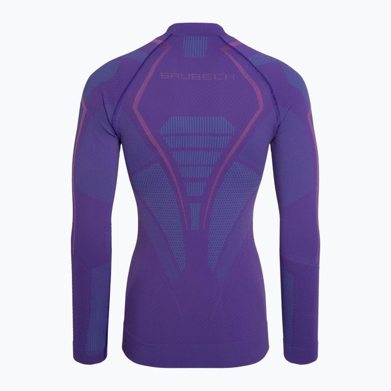 Maglia termica da donna Brubeck Thermo lavanda 4