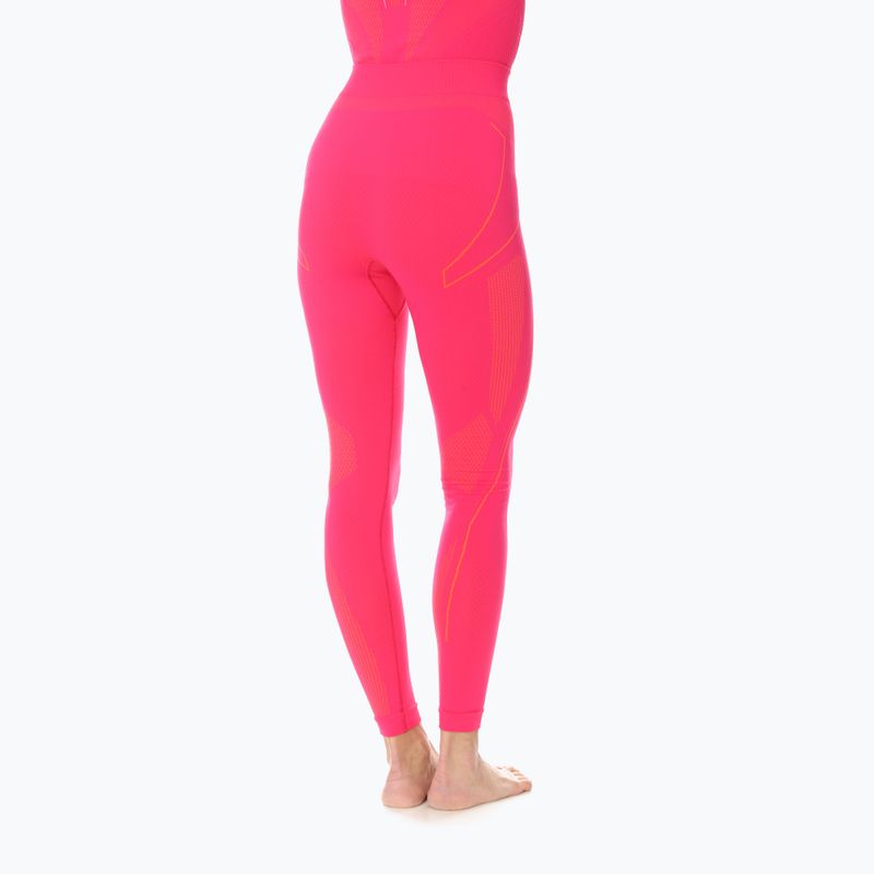 Pantaloni termici da donna Brubeck Thermo fucsia 2