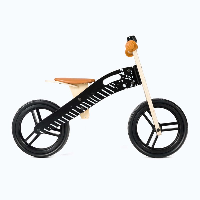 Kinderkraft Runner bicicletta da fondo vintage nera