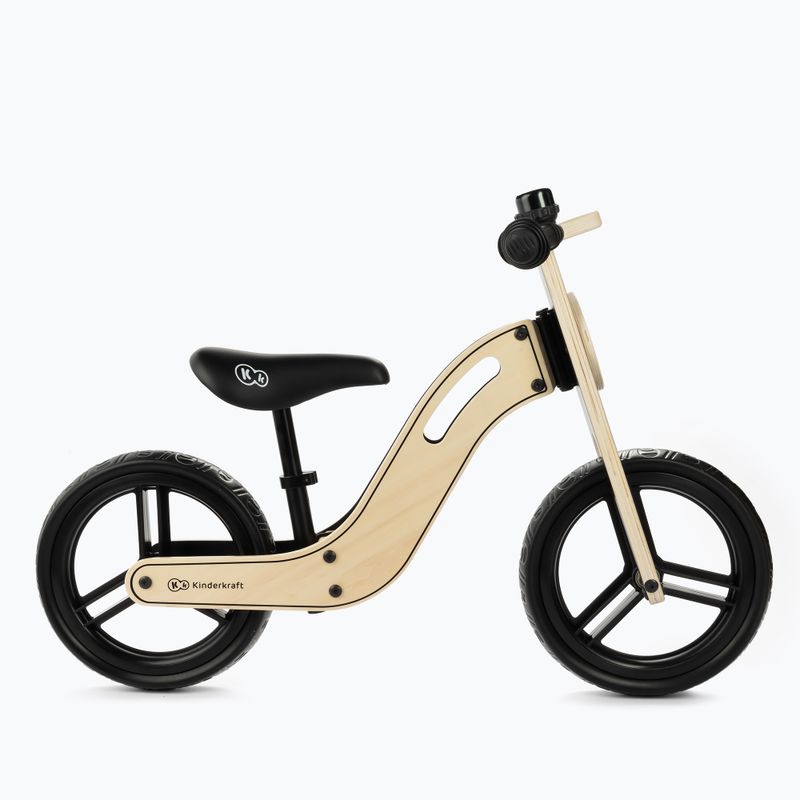 Kinderkraft bicicletta da fondo Uniq naturale