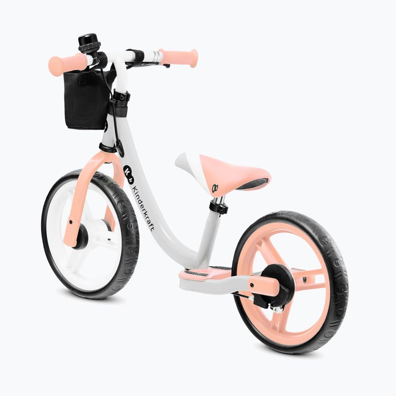 Kinderkraft bicicletta da fondo Space peach coral 5