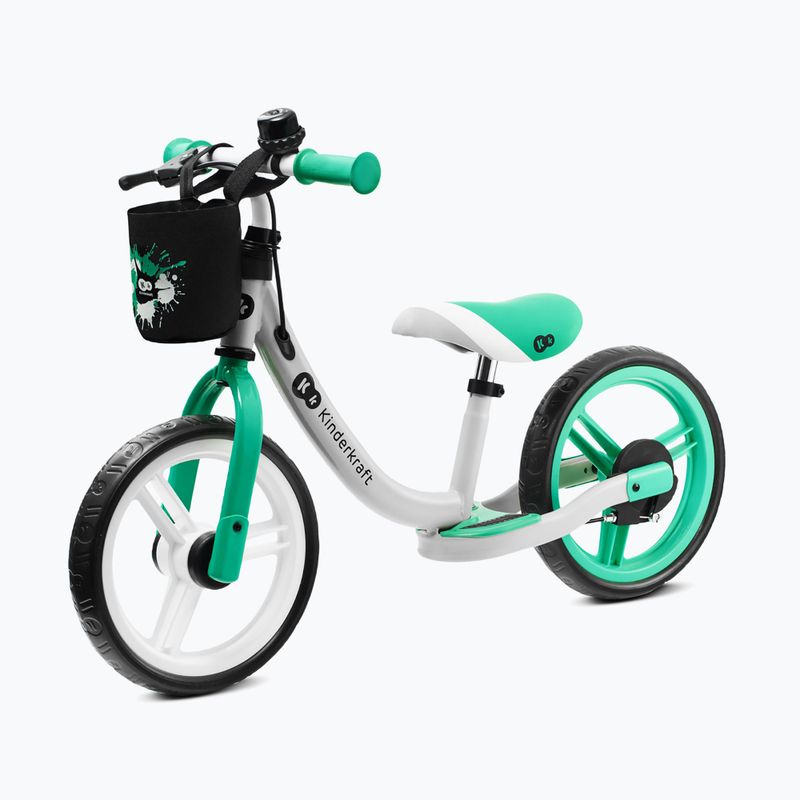 Bicicletta da fondo Kinderkraft Space verde chiaro