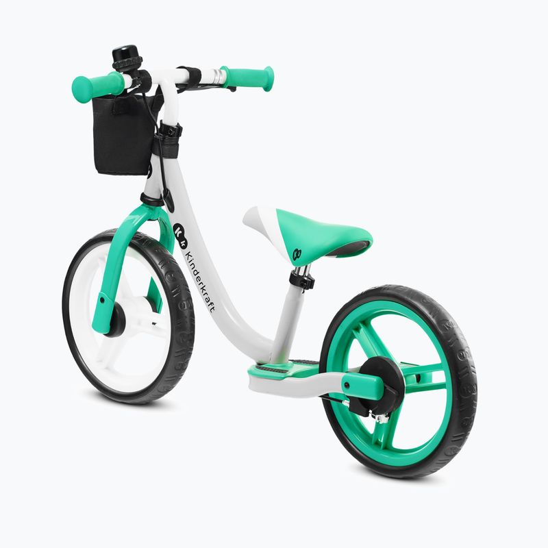 Bicicletta da fondo Kinderkraft Space verde chiaro 4