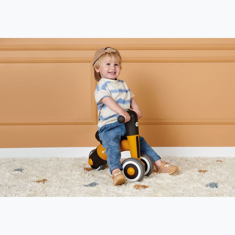 Kinderkraft Minibi triciclo giallo miele 8