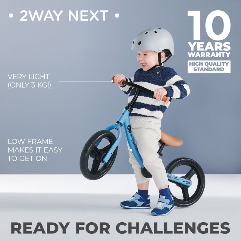 Bicicletta da fondo Kinderkraft 2Way Next blue sky 13