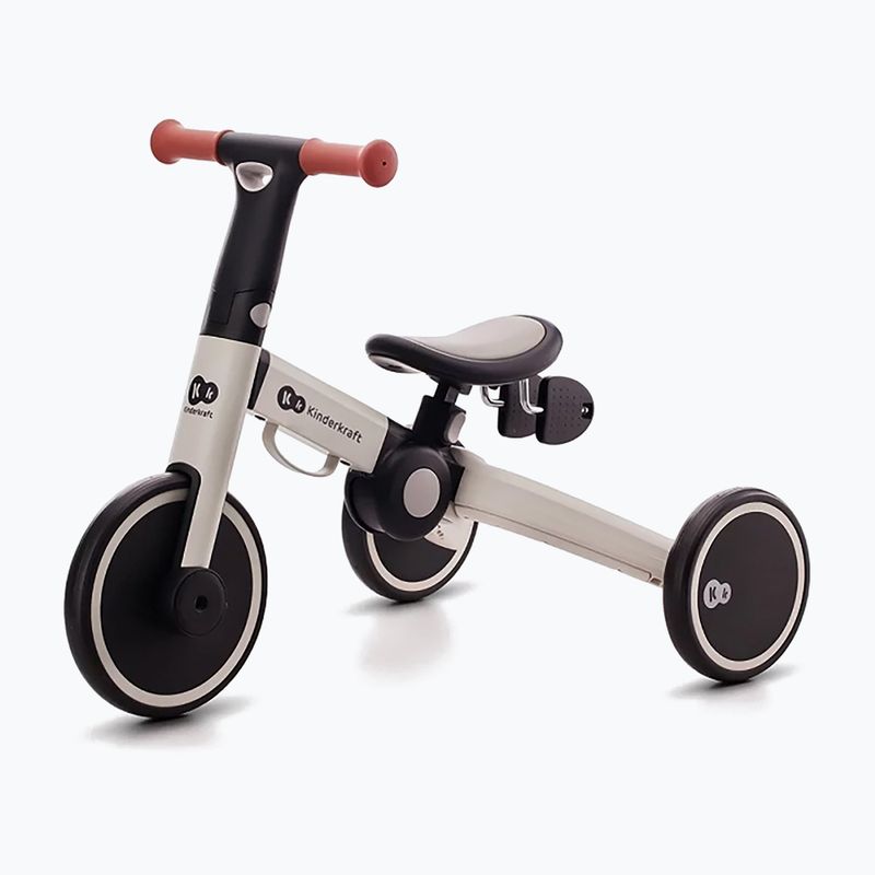 Triciclo Kinderkraft 4TRIKE grigio argento