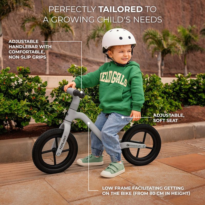 Bicicletta da fondo Kinderkraft Xploit turchese 12