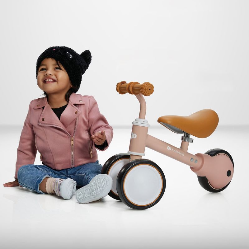 Kinderkraft Cutie rosa triciclo bici da jogging 9