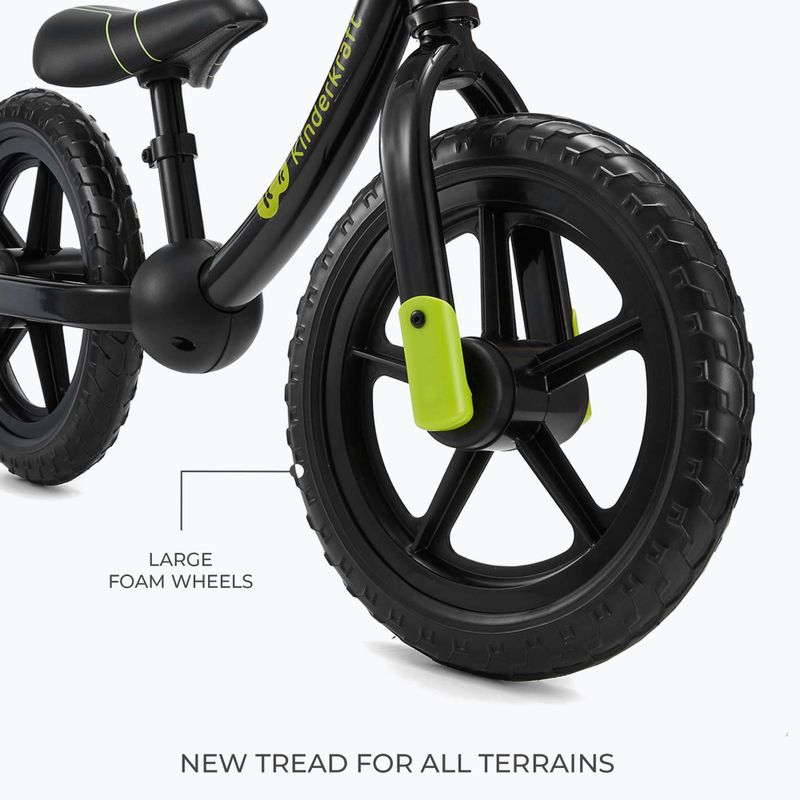 Kinderkraft bicicletta da fondo 2Way Next nero 5