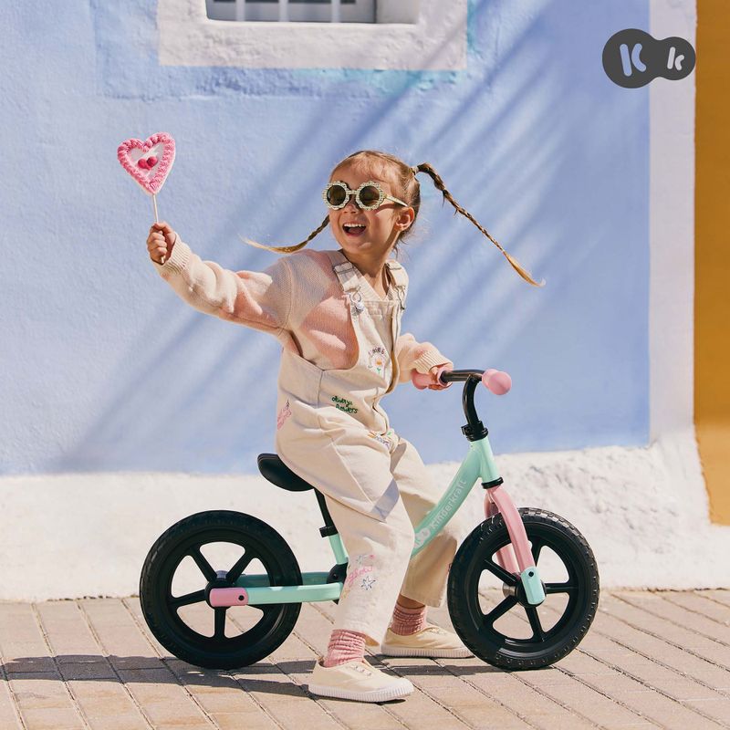 Bicicletta da fondo Kinderkraft 2Way Next alla menta caramellata 10