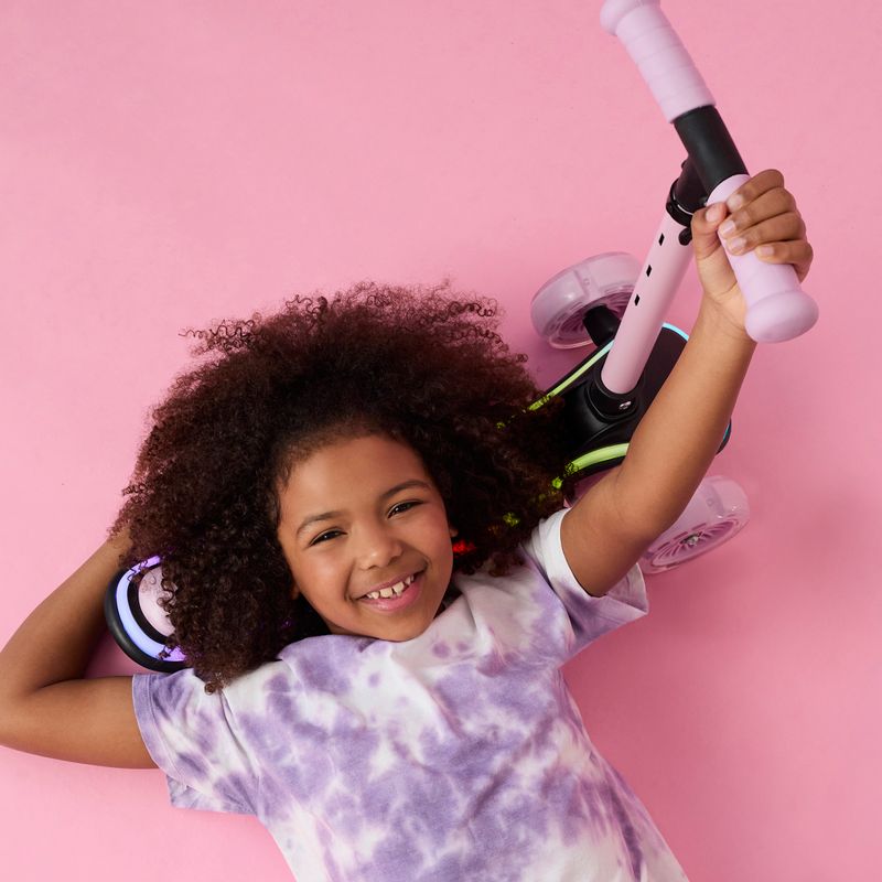 Monopattino a tre ruote per bambini Kinderkraft Raket pink 9