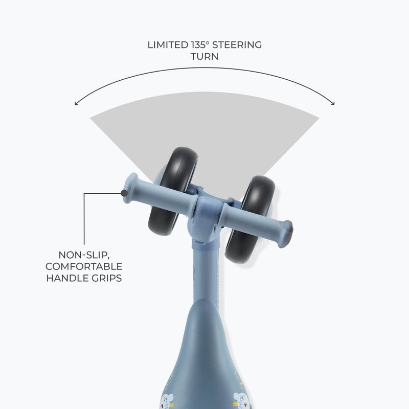 Bicicletta senza pedali Kinderkraft Cutie Flash blue 5