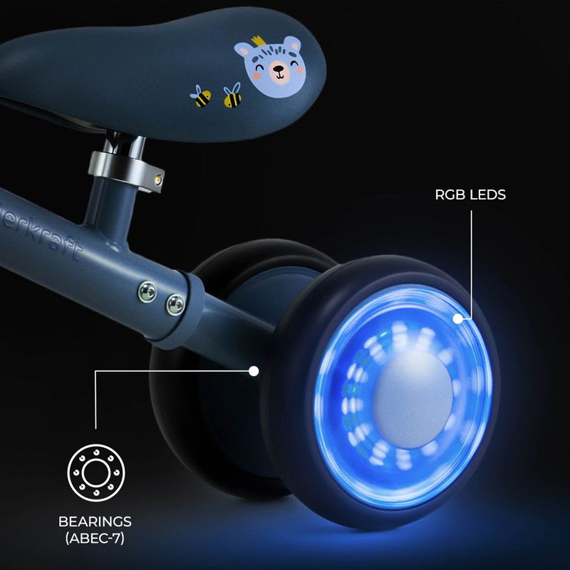 Bicicletta senza pedali Kinderkraft Cutie Flash blue 7