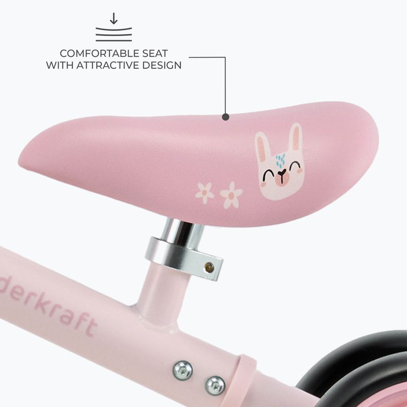 Bicicletta senza pedali Kinderkraft Cutie Flash pink 3