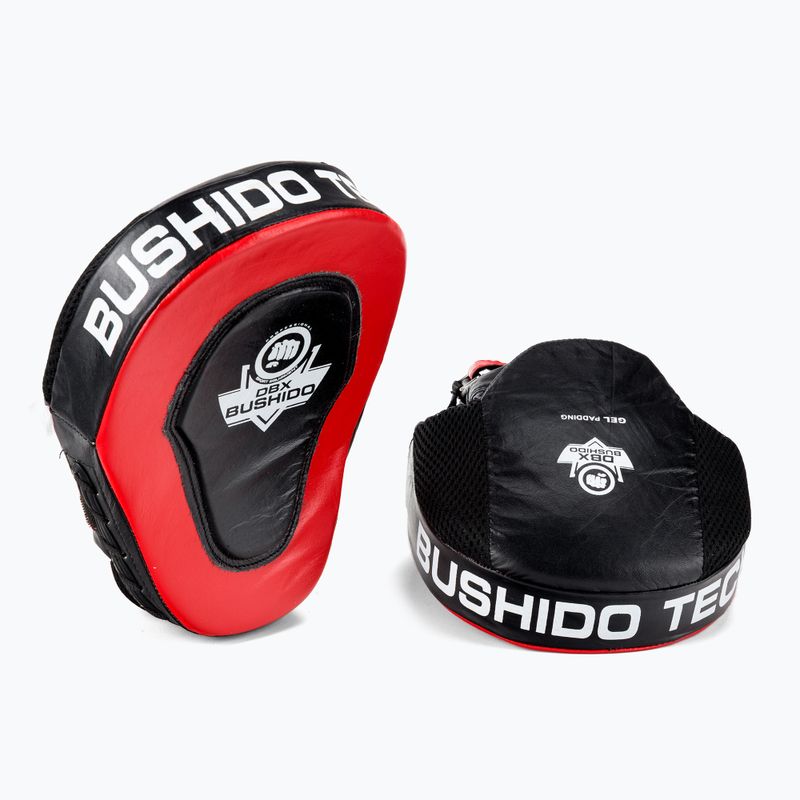 DBX BUSHIDO dischi da allenamento in cuoio naturale nero ARF-1101-S