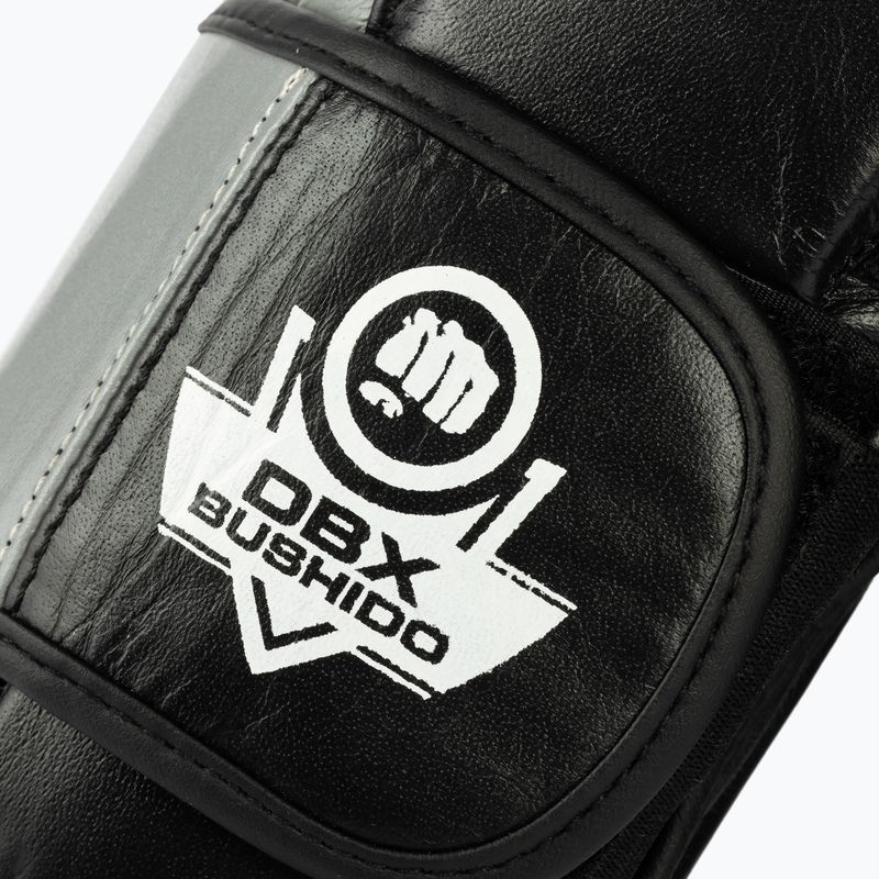 DBX BUSHIDO Guanti da boxe in pelle naturale Muay Thai nero ARB-431sz 5